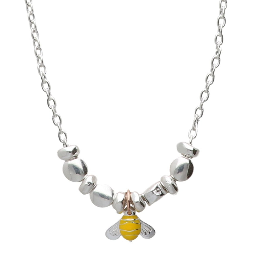 Collana Fiore Ape Farfalla Coccinella Argento Smalto Made In Italy Collana Fiore Ape Farfalla Coccinella Argento Smalto Made In Italy