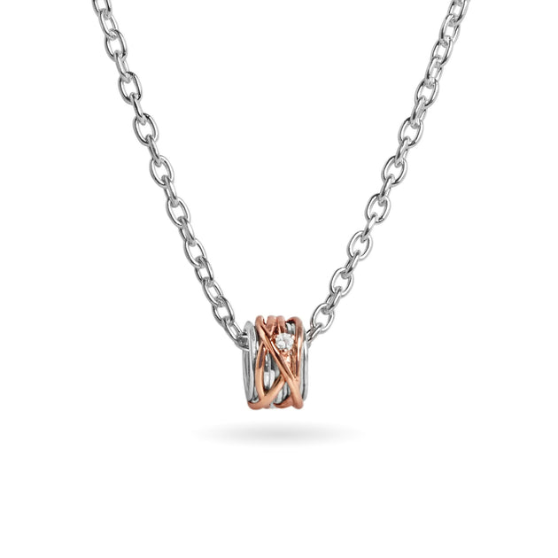 GAVU Collana da Donna con Ciondolo Cuore in Argento GAVU Collana da Donna con Ciondolo Cuore in Argento