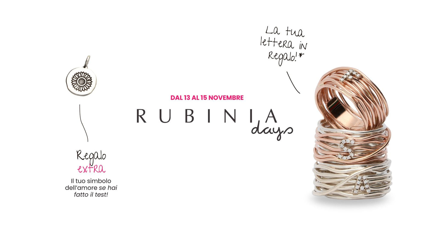 Rubinia Days 2025: scopri la promozione più preziosa dell’anno