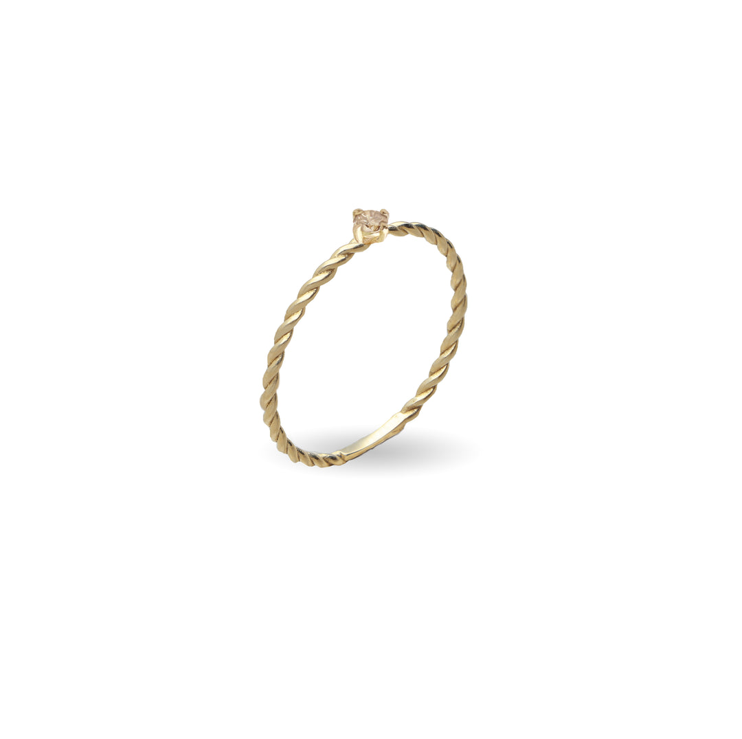 Cullare Settentrionale Recentemente Anello Filo Intrecciato Preso In Prestito Mo - Foto 13