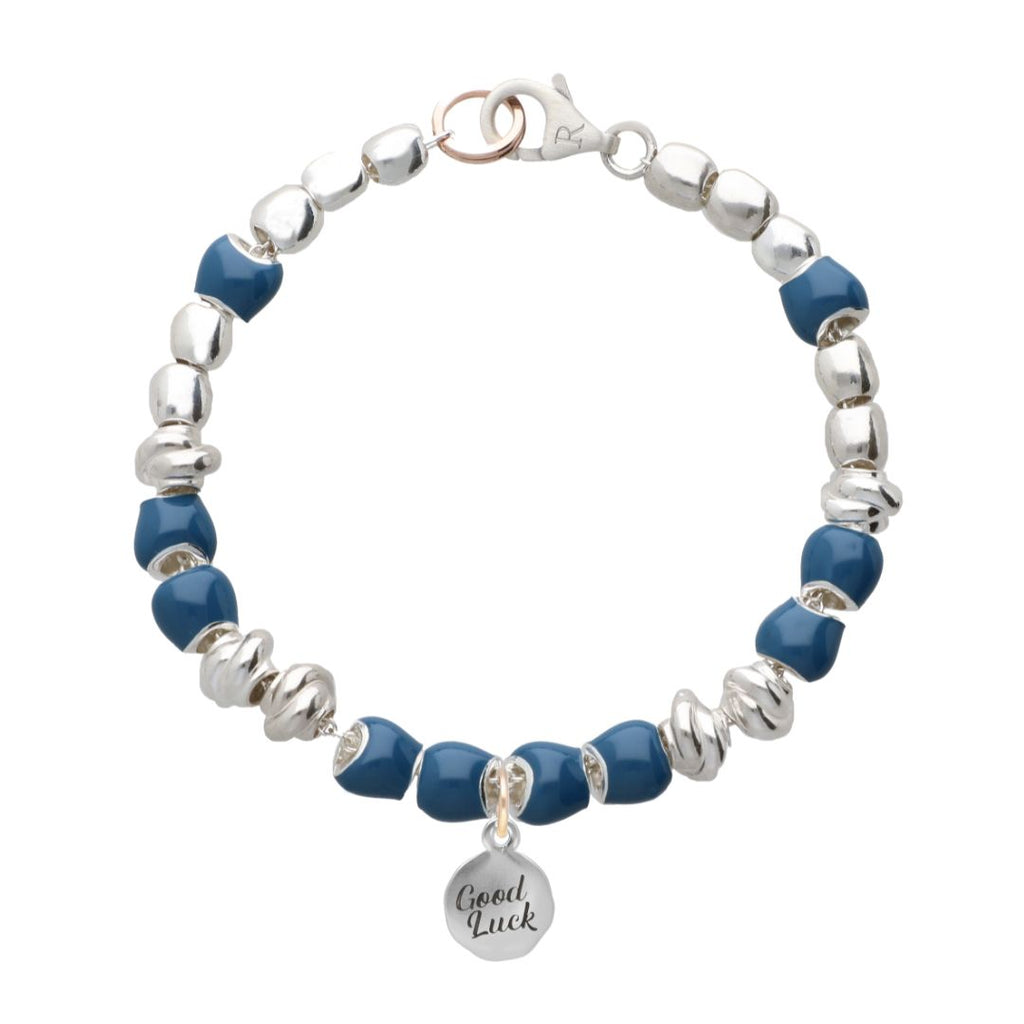 Arya Bracciale Bangle Rigido in Argento Sterling 925 con Calcedonio – 4704PN