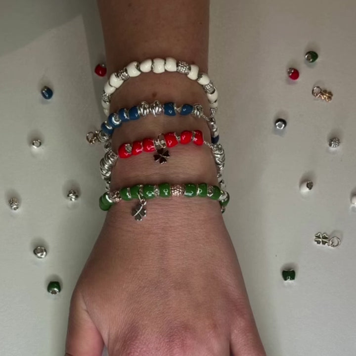 Bracciale Luna e Sole in Argento Sterling, Bracciale