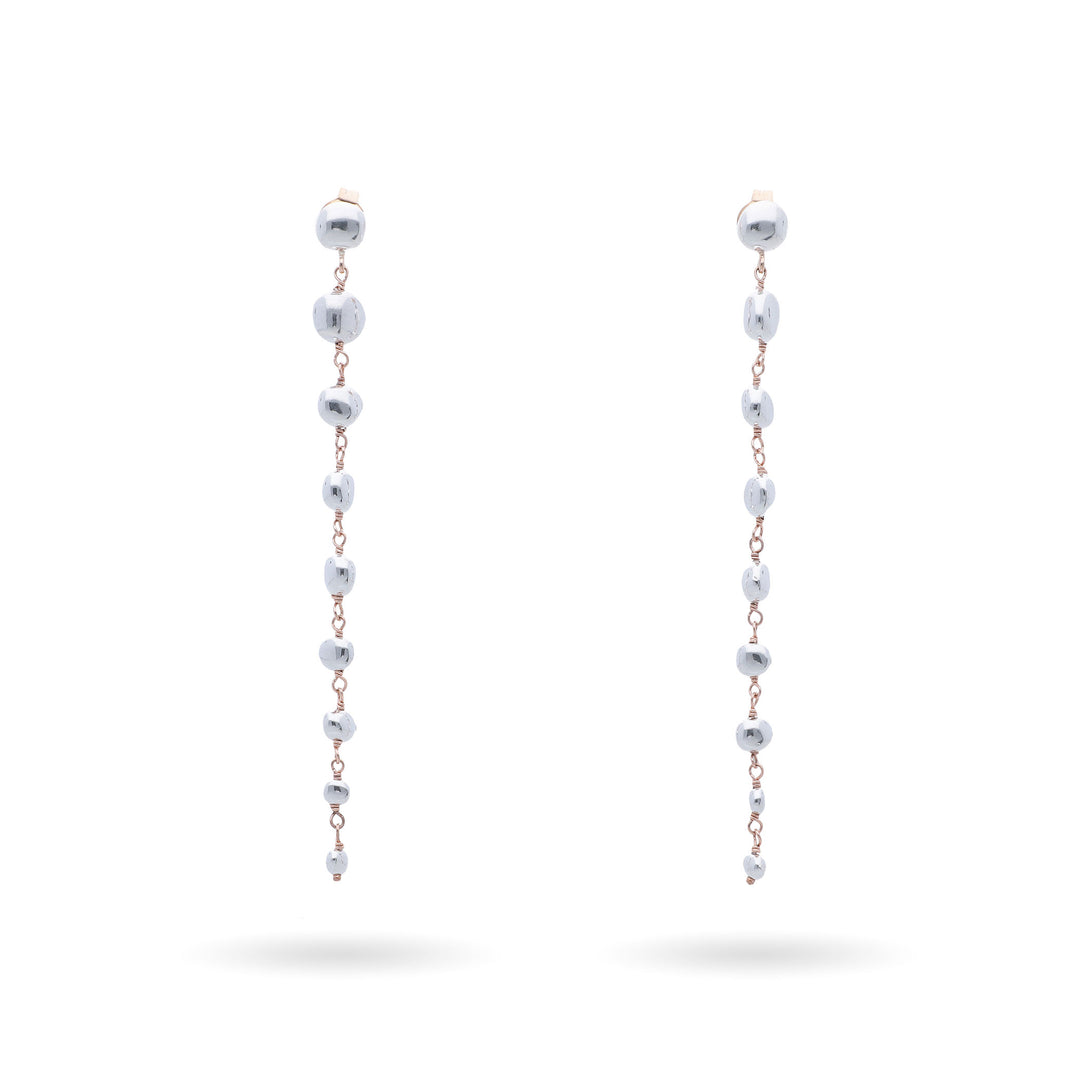 Silberdream Orecchini Donna 925 Argento Pendenti Onda zirconi Silberdream Orecchini Donna 925 Argento Pendenti Onda zirconi